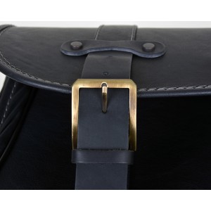 BORSA LATERALE IN PELLE MCJ VINTAGE NERA HARLEY DAVIDSON RH 975 NIGHTSTER ABS 2022-2026