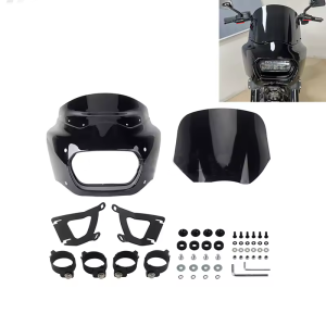 WINDSCHUTZSCHEIBE ROAD WARRIOR 11" HARLEY DAVIDSON SOFTAIL FXFB FAT BOB 2018-2024