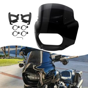 PARABREZZA CUPOLINO ROAD WARRIOR 7" HARLEY DAVIDSON SOFTAIL FXFB FAT BOB 2018-2025