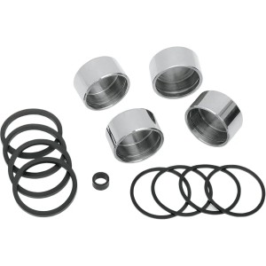 FRONT BRAKE CALIPER PISTONS AND SEAL KIT HARLEY DAVIDSON FX DYNA 2008-2017