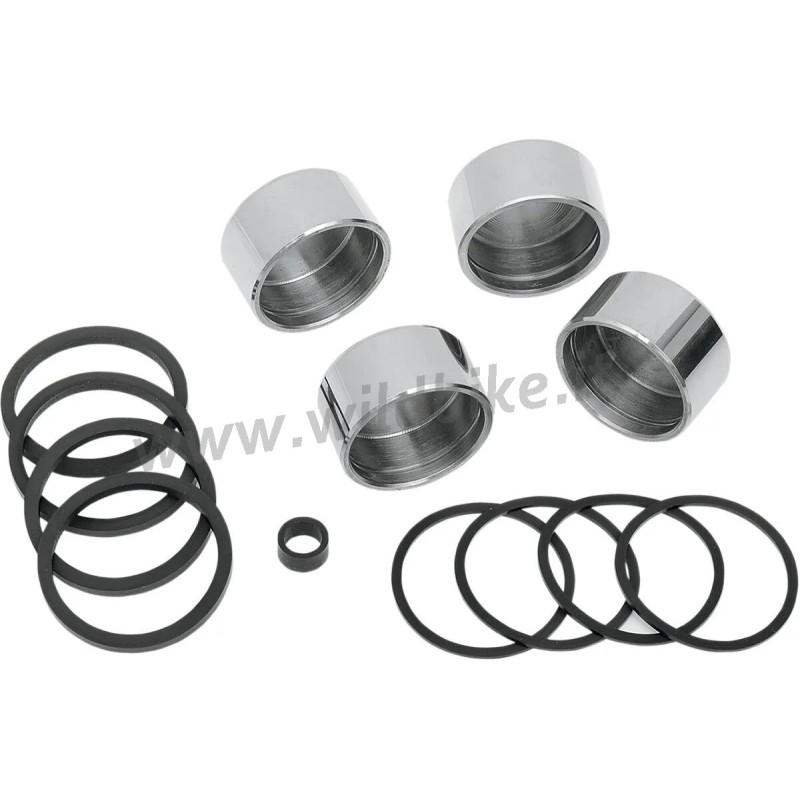 KIT PISTONCINI E GUARNIZIONI PINZA FRENO ANTERIORE HARLEY DAVIDSON FX DYNA 2008-2017