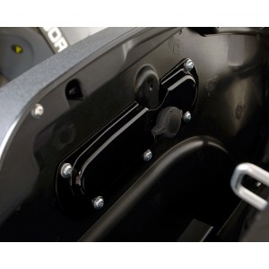 BLACK HARD SADDLEBAGS 90202534DH HARLEY DAVIDSON SOFTAIL 2018-2025