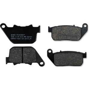 PASTIGLIE FRENI COMPLETI ARAMID IN KIT EBC HARLEY DAVIDSON XL SPORTSTER 2004-2013