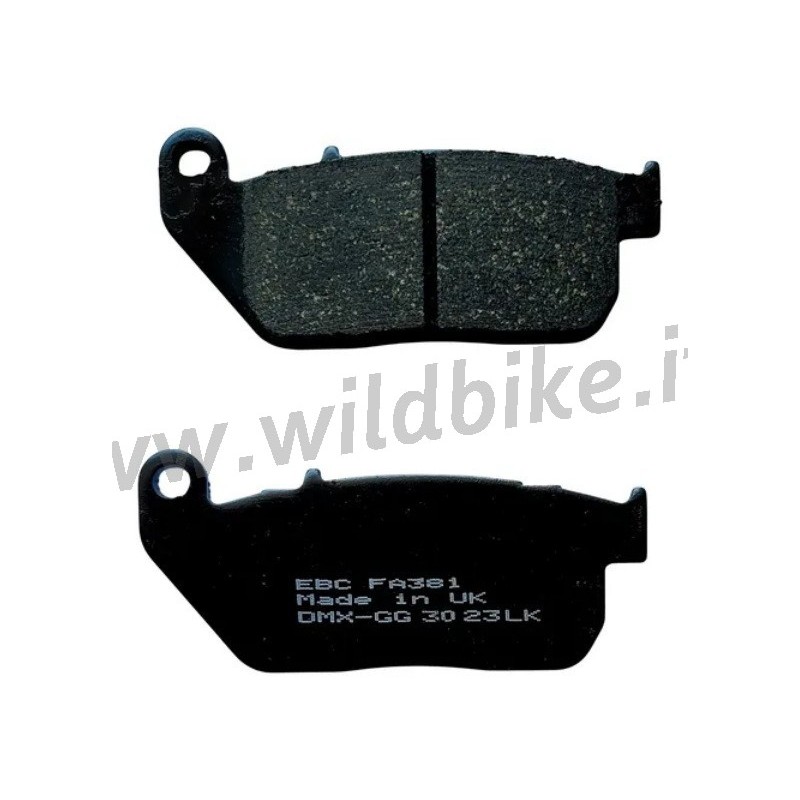 FRONT BRAKE PAD EBC ARAMID® HARLEY DAVIDSON XL SPORTSTER 2004-2013