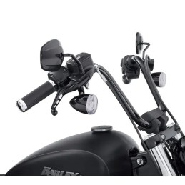 COMPLETE HANDLEBAR MINI APE HANGER 10" BLACK HARLEY DAVIDSON XL SPORTSTER 2007-2013