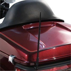 FLEXIBLE ANTENNE 12" SCHWARZE HARLEY DAVIDSON FLH FLT TOURING 1996-2024