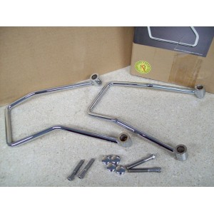 CADRE DE SUPPORT SACOCHES HH CHROME HARLEY DAVIDSON XL SPORTSTER 2004-2021