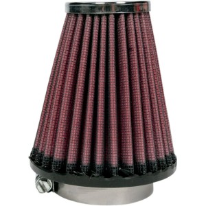 K&N AIR FILTER UNIVERSAL HIGH FLOW 52.5MM CONICAL CLAMP-ON FOR MOTORCYCLES