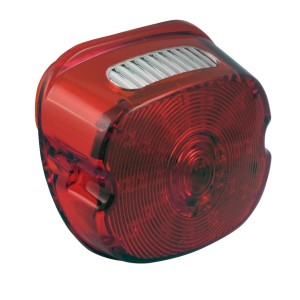 LOW PROFILE RED LED TAILLIGHT HARLEY DAVIDSON FXD DYNA 1999-2014