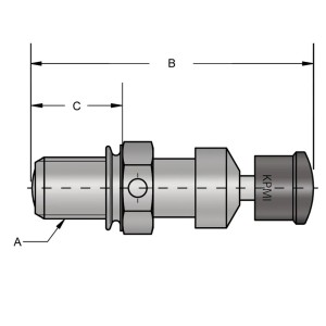 MANUAL DECOMPRESSION RELEASE VALVES KPMI 1.730" M10x1,0 FOR HARLEY DAVIDSON