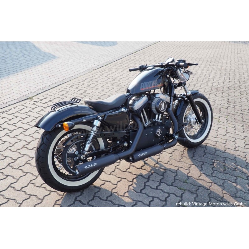 EXHAUSTS MUFFLERS MILLER SILVERADO II EU APPROVED HARLEY DAVIDSON XL SPORTSTER 2014-2016