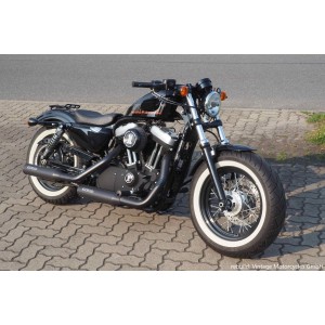 POT D'ÉCHAPPEMENTS MILLER SILVERADO II APPROUVÉ UE HARLEY DAVIDSON XL SPORTSTER 2014-2016