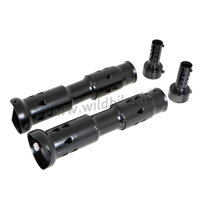 DBKILLER BAFFLES QUIET SET V-SLOT 72,5 x 300 MM POUR ÉCHAPPEMENTS HARLEY DAVIDSON