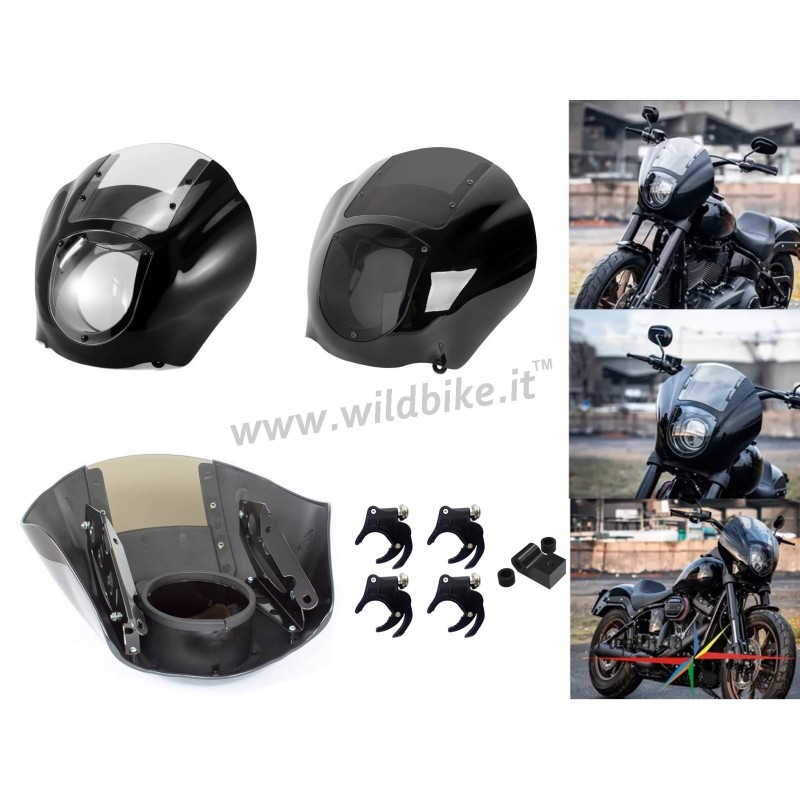 CLUB STYLE QUARTER FAIRING HARLEY DAVIDSON FXBB STREET BOB 2018-2026