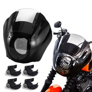 PARE-BRISE CARENAGE CLUB STYLE QUARTER FAIRING HARLEY DAVIDSON FXBB STREET BOB 2018-2026
