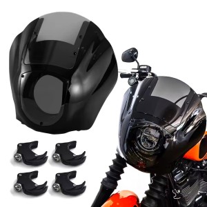 PARABREZZA CUPOLINO CLUB STYLE QUARTER FAIRING HARLEY DAVIDSON FXBB STREET BOB 2018-2026