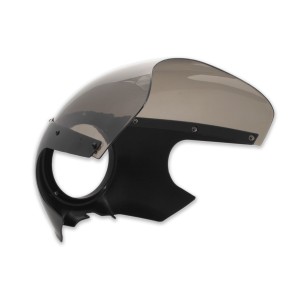 VERKLEIDUNG UNIVERSELLE VINTAGE 5 3/4" SCHWARZEN FAIRING MOTORRADER