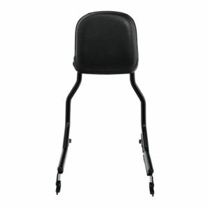 QUICK RELEASE SISSYBAR BACKREST 40 CM GLOSS BLACK HARLEY DAVIDSON SOFTAIL 2018-2026