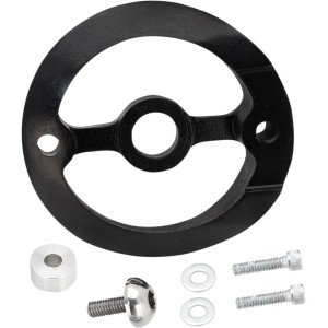 ADAPTER COVER AIR FILTER BOX S&S SUPER STOCK™ STEALTH HARLEY DAVIDSON FLH FLT TOURING 2014-2016