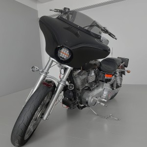WINDSHIELD BATWING STYLE HARLEY DAVIDSON DYNA FXDB STREET BOB 2006-2017