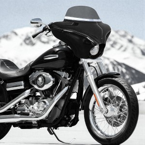 WINDSHIELD BATWING STYLE HARLEY DAVIDSON DYNA FXDB STREET BOB 2006-2017