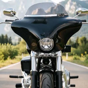 WINDSHIELD BATWING STYLE HARLEY DAVIDSON DYNA FXBB STREET BOB 2018-2024