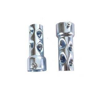 CHICANES COURT LOUVERED DB KILLER 1-3/4" (40 X 100 MM) POUR ECHAPPEMENTS MOTOS ET HARLEY DAVIDSON
