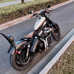 POT D'ÉCHAPPEMENT DRAG PIPES COURT COURVE 1-3/4" HARLEY DAVIDSON XL SPORTSTER 1986-2021