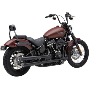 EXHAUSTS MUFFLERS COBRA RPT 3" SLIP ON HARLEY DAVIDSON SOFTAIL 2018-2026