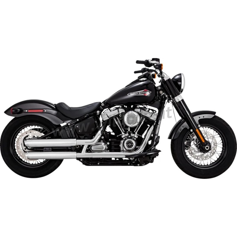 SCARICHI  SLIP-ON 2IN2 VANCE & HINES TWIN SLASH HARLEY DAVIDSON SOFTAIL 2018-2026