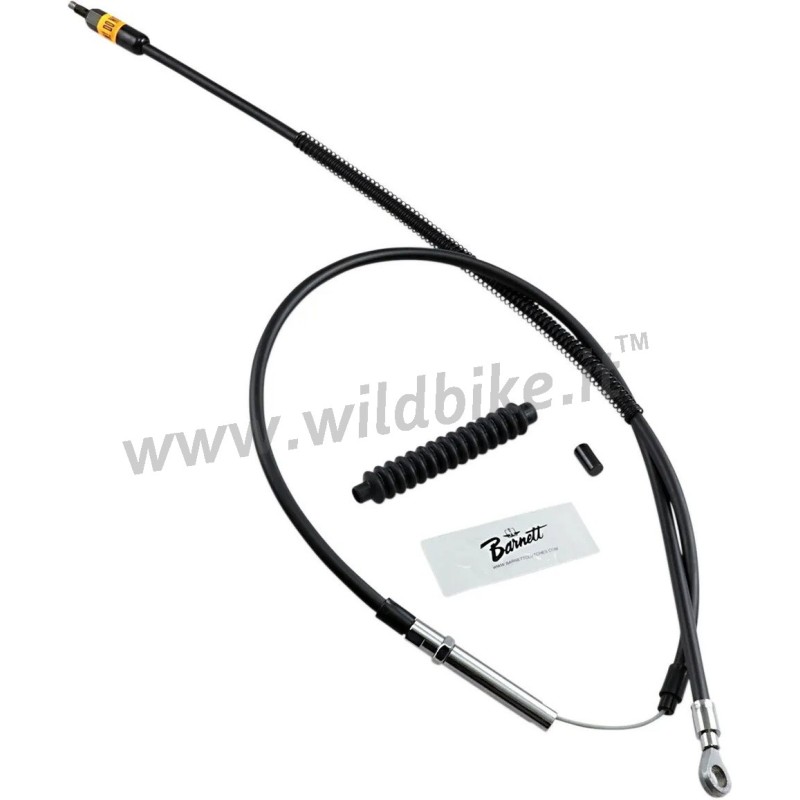 CÂBLE D'EMBRAYAGE BARNETT EN ACIER NOIR HAUTE RÉSISTANCE HARLEY DAVIDSON XL SPORTSTER 2005-2022