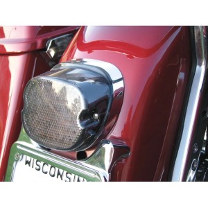 SMOKE LED TAILLIGHT SLIM BOTTOM HARLEY DAVIDSON 1999-2024