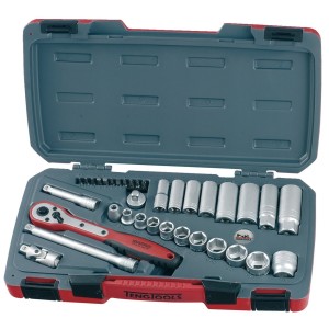 35 PIECE 3/8" INCH SOCKET SET MAINTENANCE FOR HARLEY DAVIDSON