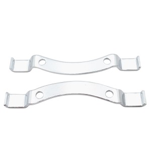 CHROME BRACKET SET 52492-00 FOR SISSYBAR HARLEY DAVIDSON