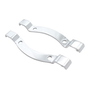 JEU DE SUPPORT CHROMÉ 52492-00 POUR DOSSIER SISSY BAR HARLEY DAVIDSON