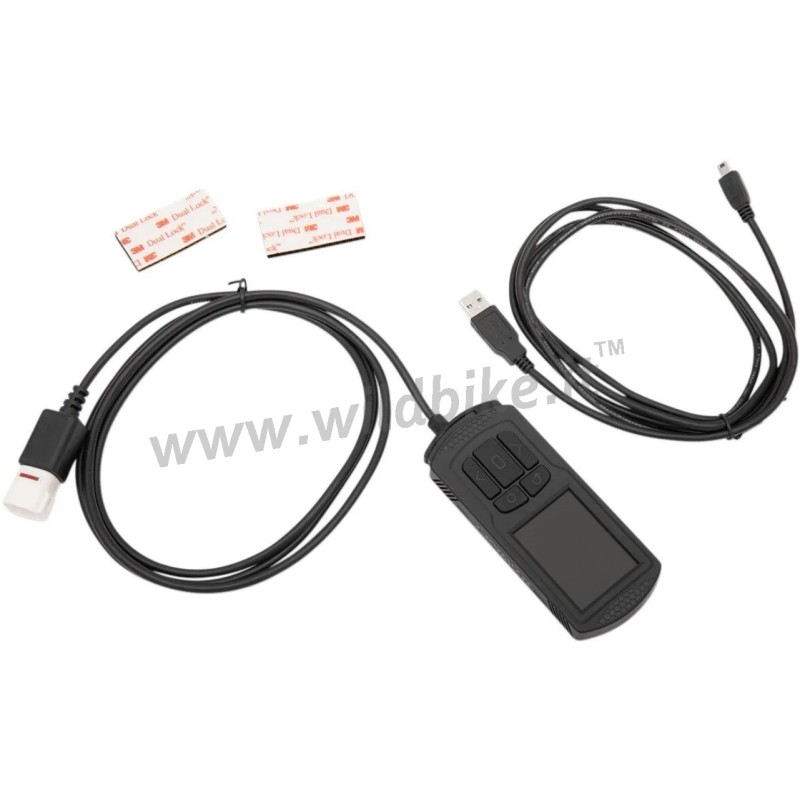 DINOJET POWER VISION 3 UNIT BLACK HARLEY DAVIDSON FLH FLT TOURING 2014-2020