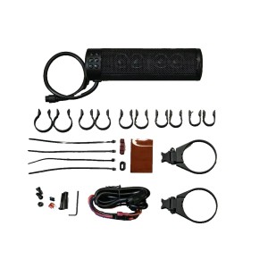SYSTEME AUDIO SOUND BAR ROAD THUNDER PLUS 300 W NOIR MOTO ET HARLEY DAVIDSON