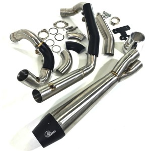 AUSPUFFANLAGEN 2IN1 SILBER TURBO INOX/SCHWARZ INDIAN CHIEF 2022-2026