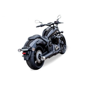 POT D'ÉCHAPPEMENT SLIP-ON MILLER DESPERADO K 4" NOIR EU APPROUVE YAMAHA XVS 1300 CUSTOM 2014-2016