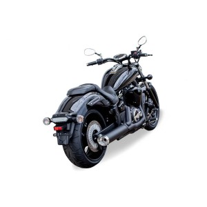 POT D'ÉCHAPPEMENT SLIP-ON MILLER DESPERADO K 4" NOIR EU APPROUVE YAMAHA XVS 1300 CUSTOM 2014-2016