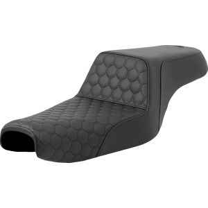 SITZ COMFORT STEP UP HONEYCOMB MIT GEL 3.3 GAL HARLEY DAVIDSON XL SPORTSTER 2004-2022