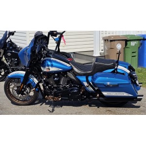 COMFORT SEAT LE PERA TAILWHIP™ DIAMOND HARLEY DAVIDSON FLH FLT TOURING 2008-2025