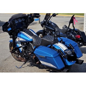 SITZBANK COMFORT LE PERA TAILWHIP™ DIAMOND HARLEY DAVIDSON FLH FLT TOURING 2008-2025
