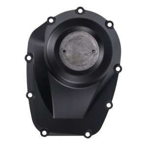 MATT BLACK CAM COVER HARLEY DAVIDSON FLH FLT TOURING 2017-2025