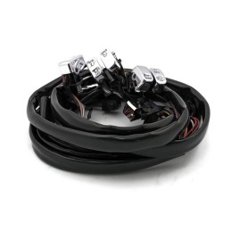INTERRUPTEURS BOUTONS NOIR KIT CONTRÔLE DE GUIDON HARLEY DAVIDSON XL SPORTSTER 2007-2013