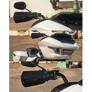 PROTEZIONI PARA MANI NERE PER MANUBRIO HARLEY DAVIDSON FLTR ROAD GLIDE 2024-2026