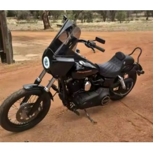 WINDSHIELD CLUB STYLE 15" HARLEY DAVIDSON FXD DYNA 1995-2005