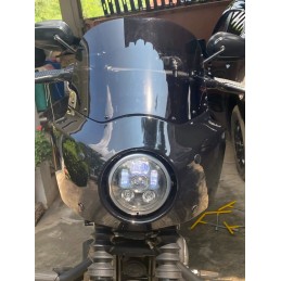 WINDSHIELD CLUB STYLE 11" HARLEY DAVIDSON FXD DYNA 1995-2005