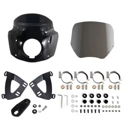 PARE-BRISE CARÉNAGE CLUB STYLE 11" HARLEY DAVIDSON FXD DYNA 1995-2005