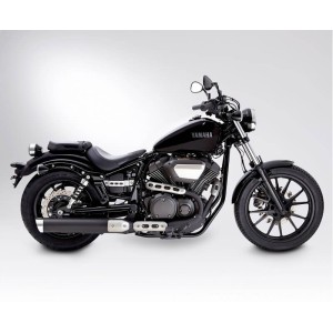 EXHAUST MUFFLER SLIP-ON MILLER AVENGER L 4" EU APPROVED YAMAHA XV 950 R/BOLT 2014-2016